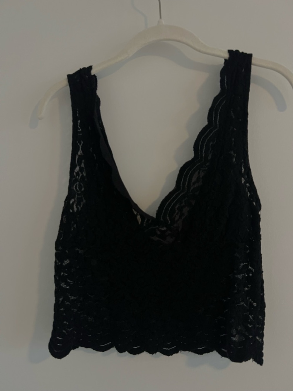 Zara Terez Black Lace Tank Top
